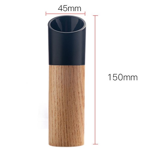 

safe household pepper grinder eco-friendly wooden manual pepper grinder grinding handheld seasoning mills grinder cooking bbq to