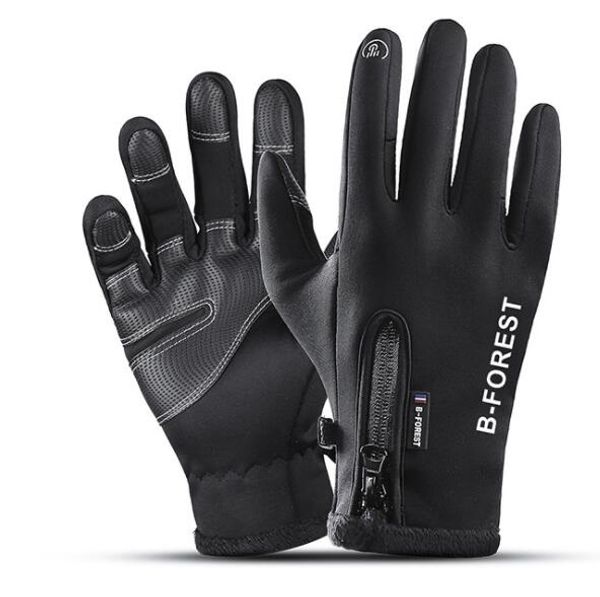 2020 Touchscreen-Handschuh kältebeständig Männer Frauen Sporthandschuhe Fleece verdickt Winter Outdoor Reiten warm wasserdicht Training yakuda Großhandel