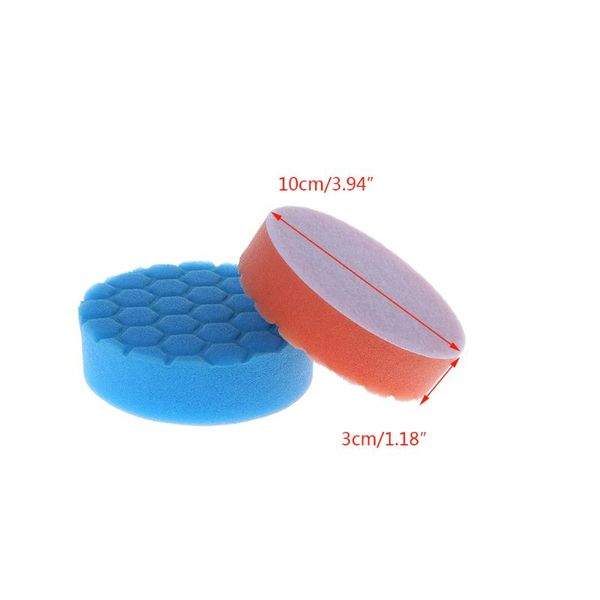 

4 inch (100mm ) buff pad polishing pad kit for car polisher pack of 5pcs-professional quality pack of 5pcs 40je