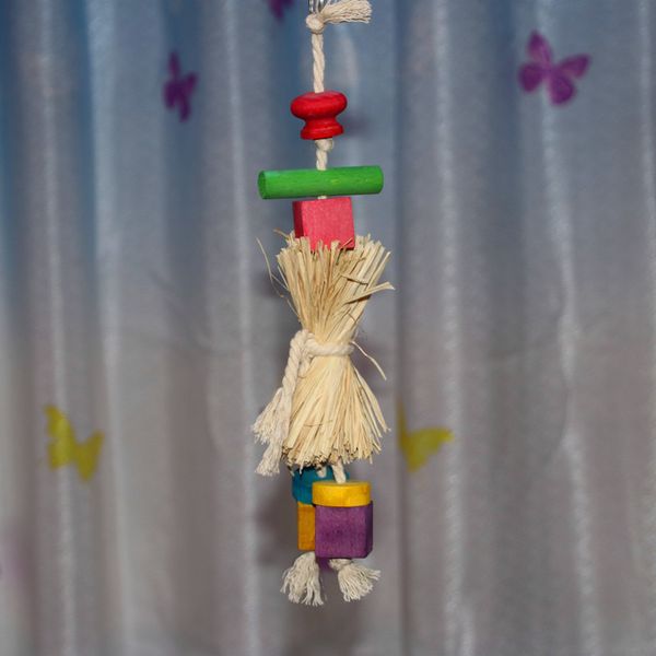 

gnaw grass bird chew parrot toys string