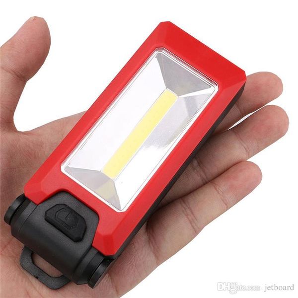 

led work light magnetic складного крюк, висящий фонарик покрытие факел