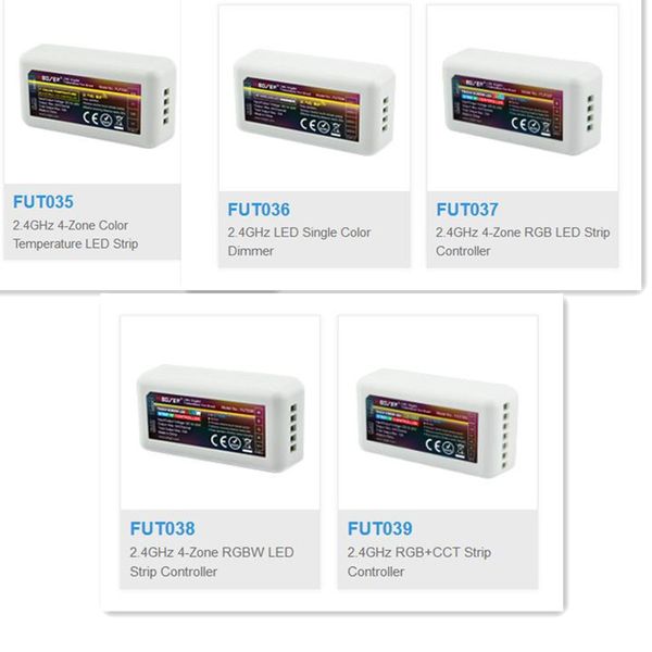 LED-Streifen-Controller Mi Boxer 2,4 G RF Wireless Einzelfarbdimmer CCT RGB RGBW RGBCCT FUT035 FUT036 FUT037 FUT038 FUT039