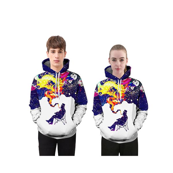 

2019 мужские 3d толстовки высокое качество уличная одежда с надписью граффити толстовка с капюшоном мужская женская одежда толстовка с капюш, Black