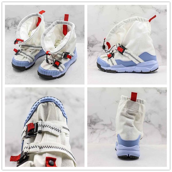 

2019 Tom Sachs x Mars Yard Overshoes Sneakers Socks Shoes Hip Hop Street Running Shoes Fashion Ultra-light Breathable Sockshoes With Box