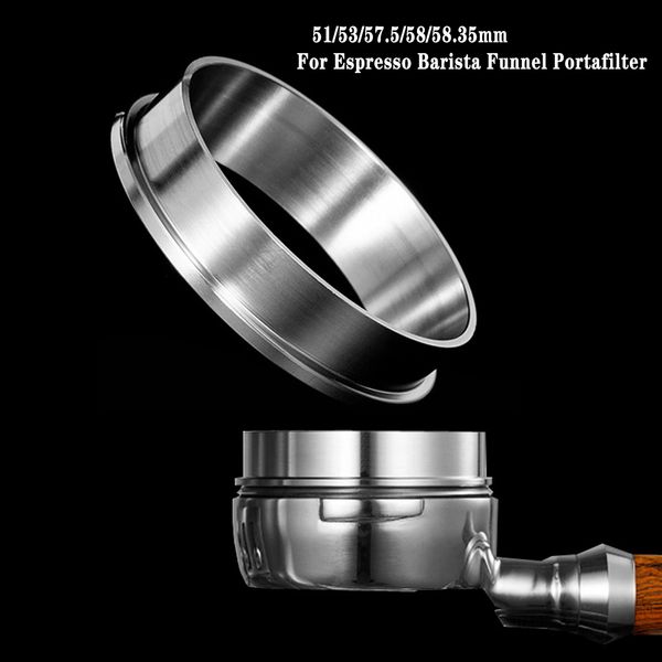 

stainless steel coffee dosing dosing funnel for coffee powder durable