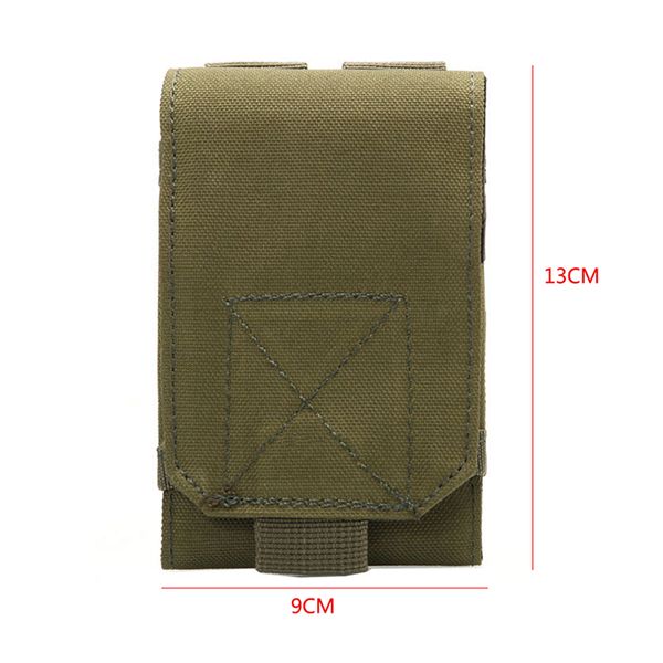 

4.5-5.3 inches tactical holster molle army camo camouflage bag hook loop belt pouch holster cover case the mobile phone case