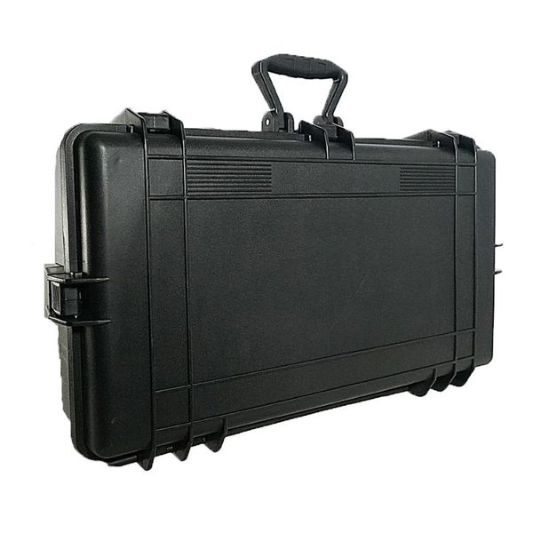 

waterproof plastic case tool case toolbox suitcase impact resistant sealed equipment box camera file box with pre-cut foam