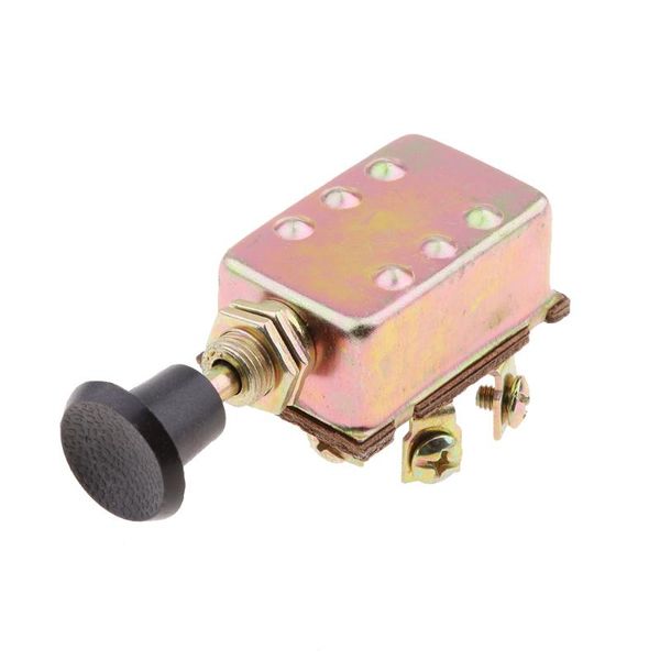 

automotive push pull power switch to control headlight turn signal light plastic and metal push and pull switch