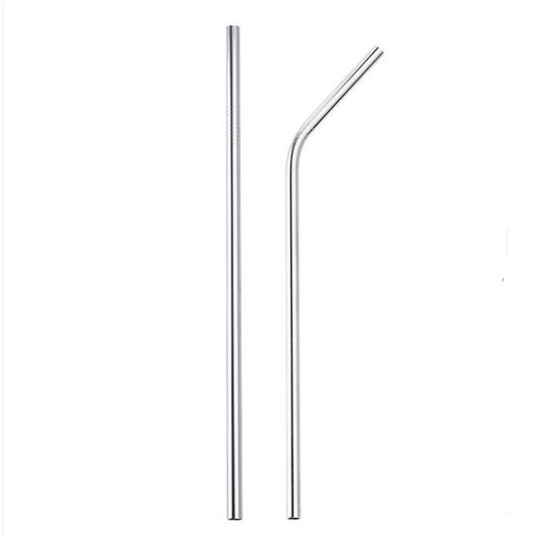 

eco straw stainless steel 304 straw 20 oz bent straight drinking straw 8.5 inches wholesle