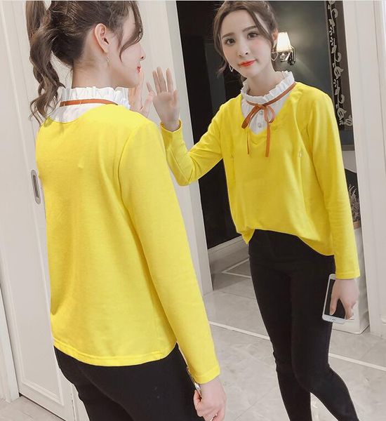 

autumn postpartum women nursing t-shirt fashion ruffles stand collar long sleeve double zippers breastfeeding nursing tees, White