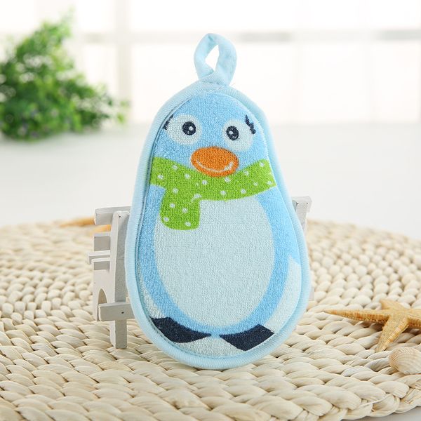 

baby cartoon bath shower brushes 3 colors super soft sponge cotton rubbing towel ball cute animal bath shower brush for children