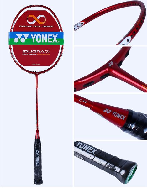 

yon88exx88 badminton racquet high elasticity carbon racket line completion duora 7 red mademoiselle priv