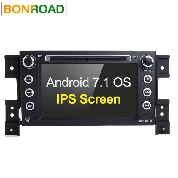 

bonroad 7"2din android 7.1 2g+16g/32g car dvd radio for grand vitara 2007-2013 cd gps stero navigation steering wheel