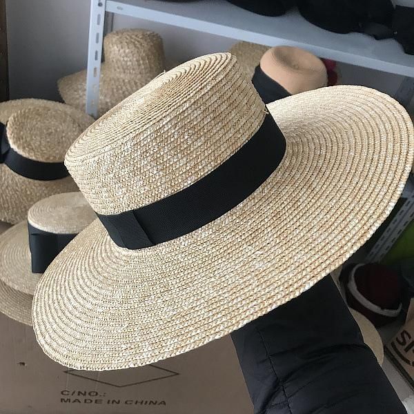 

01904-акси классического чистого цвета ручной работы соломы леди праздник пляж fedoras довершение мужчины женщина на открытом воздухе панама, Blue;gray