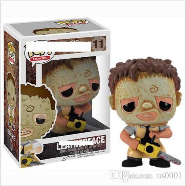 

funko pop leather face chainsaw killers vinyl action figure with box gift for kids toy