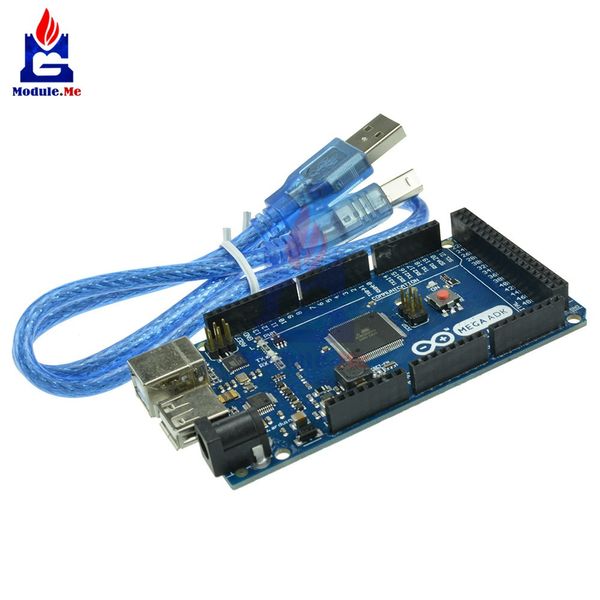 Freeshipping ATmega2560 MEGA ADK R3 per controller di sviluppo Android Mega2560 Kit fai da te Scheda elettronica microcontrollore PCB 16 MHz