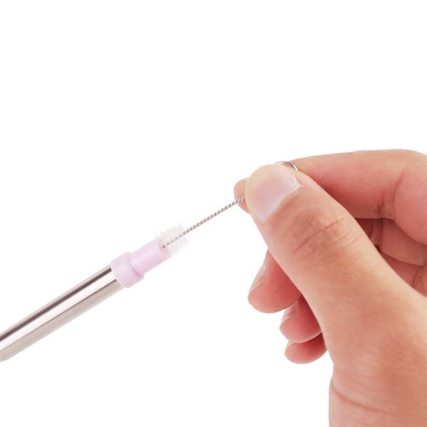 

портативные питьевой многоразовые металл соломка из нержавеющей стали с хранением case bar beer bar party кухня экология аксессуары