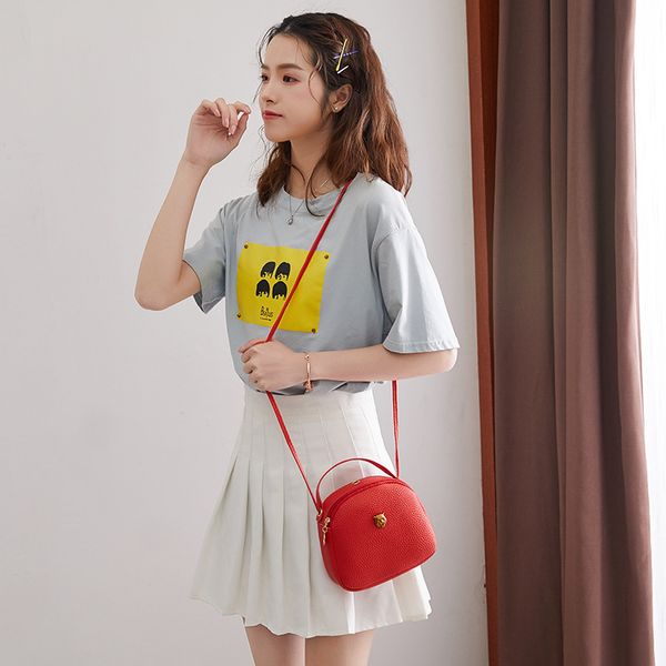 

men and women the holiday gift bag leather handbags leather shoulder bag satchel bag 2020 new 1707