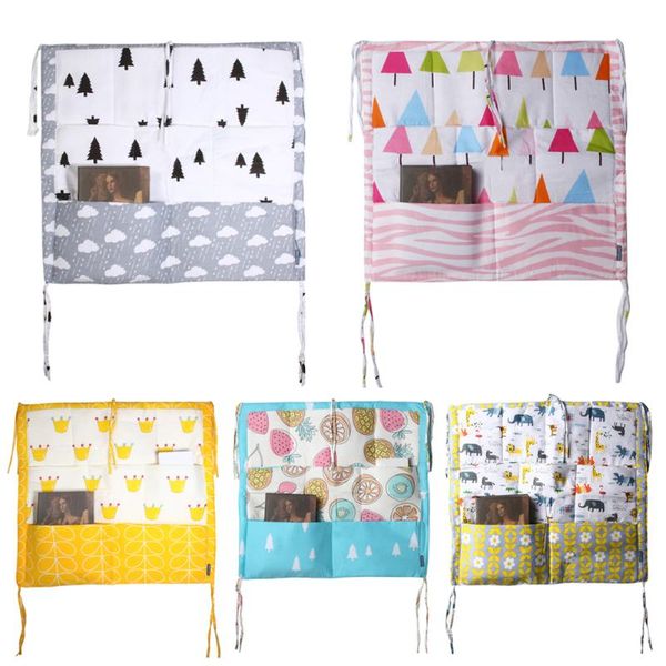 

promotion muslin tree brand baby cot bed hanging storage bag