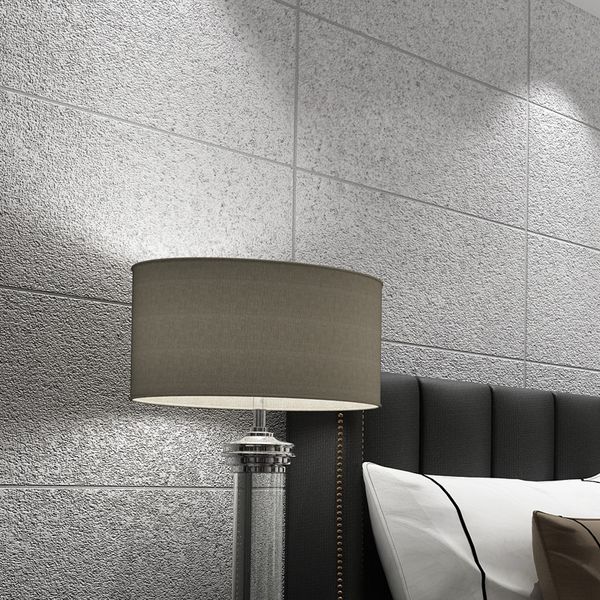 

modern simple 3d imitation marble tiles lattice wallpaper bedroom living room tv backdrop flocking non-woven striped wall paper