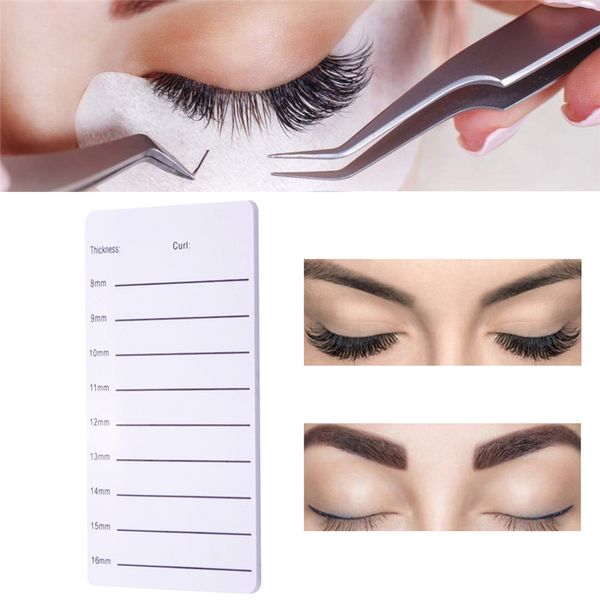 

individual eyelash pad acrylic eyelash extension pallet volume eyelashes holder stand traning makeup tool school beauty #291395