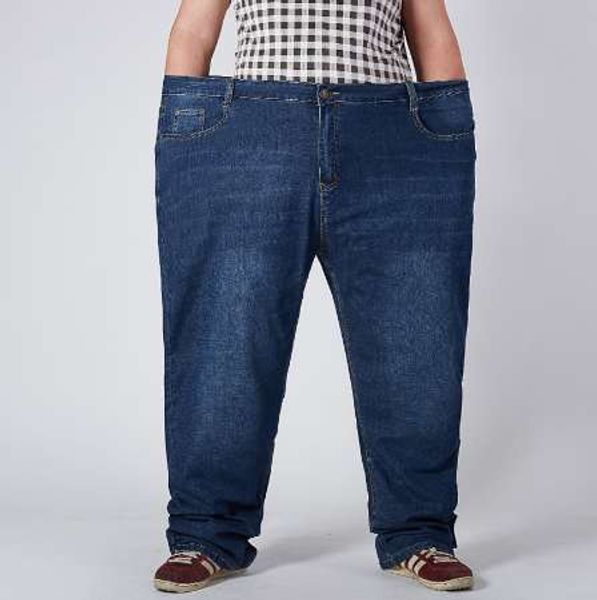 

f.n.jack new plus size men's jeans pants biggest size 52, Blue
