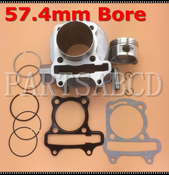 

57.4mm 150cc cylinder sets for hammerhead 150cc go kart buggy parts