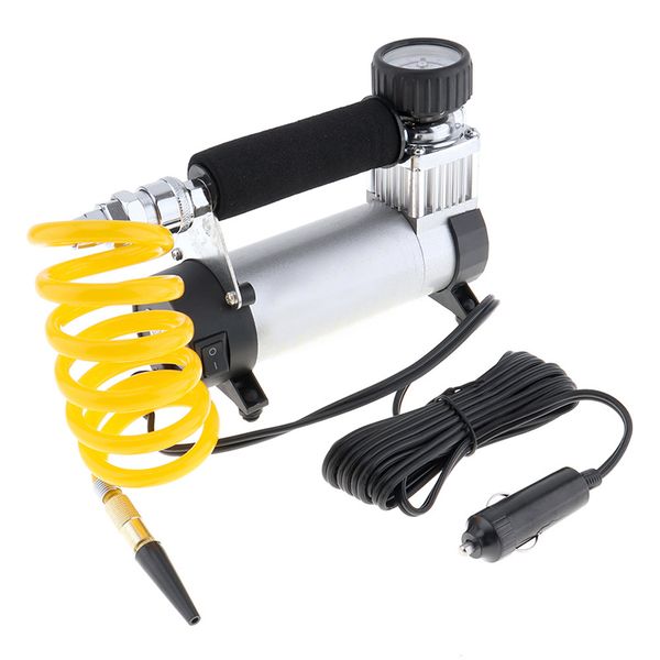 

dc 12v auto car tire inflator 100psi car air inflatable pump 35 l/min pumps 100w air compressor for bicycles motorcycles