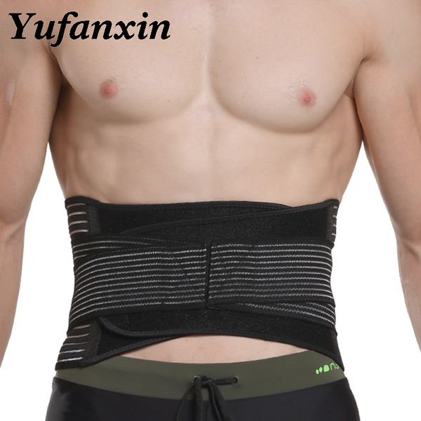 

waist support lumbar adjustable corset belt elastic breathable lumbar brace support recovery belts for waist trainer corset, Black;gray