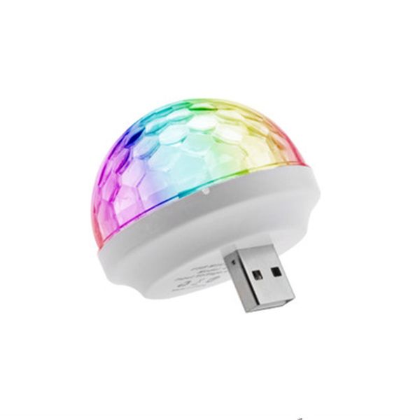 Mini lampadina a sfera da discoteca azionata tramite USB a lunga durata per feste