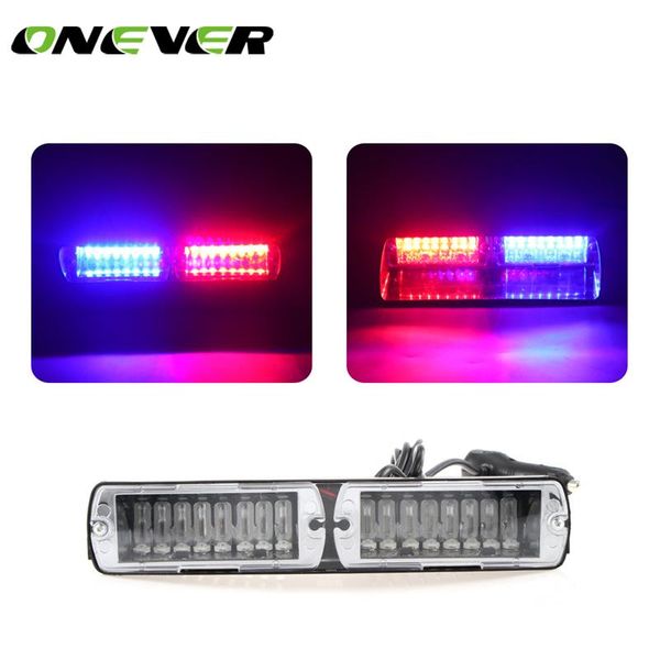 

16 led warning car light strobe light with suction cups ultra emergency flasher for 12v car truck energy saving