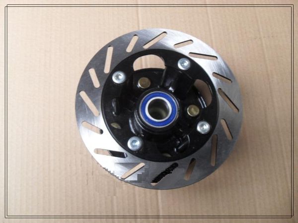 

front wheel mounting bracket wheel hub and flange with disc brake of loncin/jianshe/longding/bashan 250cc atv