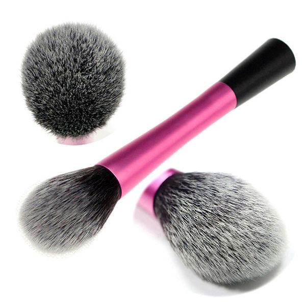 

40# new aluminum tube soft comfortable synthetic hair foundation loose powder blusher concealer brush makeup tool makeup brush