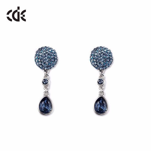 

wedding party tin alloy beaded pearl gift woman lady diamond jewelry earring for bride acting initiation graduation cde-859, Golden