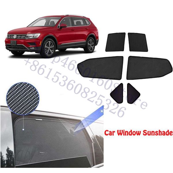 

6pcs high-end custom for polo 2011-2018 card type magnetic car curtain sun shade car window shade styling