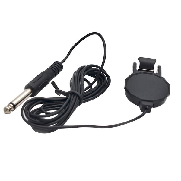 

professional plastic 6.35mm plug guitar clip pickup diy for acoustic/classical guitar parts