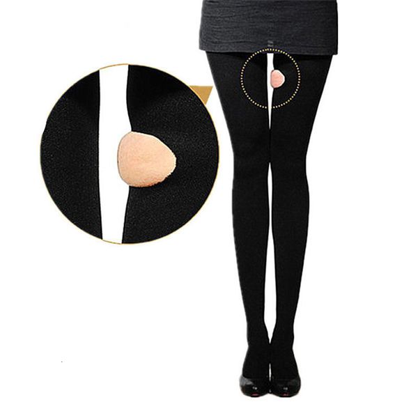 

body shapers women compression pantyhose women 980d slimming pants fur slim leg stocking firm tight body shaper black xl, Black;white