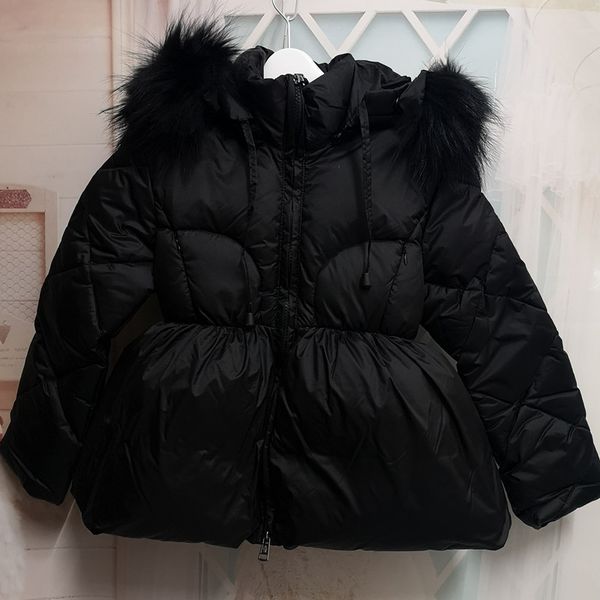 

baby's hooded with black coat, Blue;gray