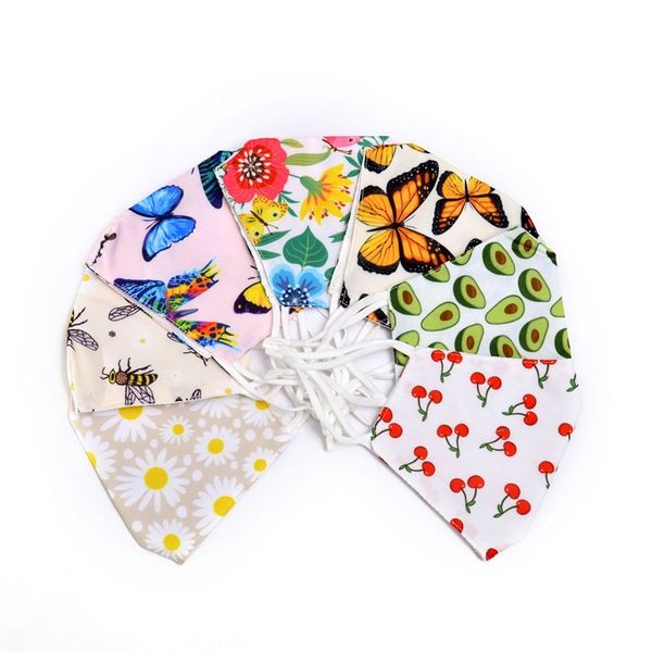 

face face mask dustproof recycling fashion respirator avocado protective reusable cotton cloth mascarilla ladies customized 4 56pr b2