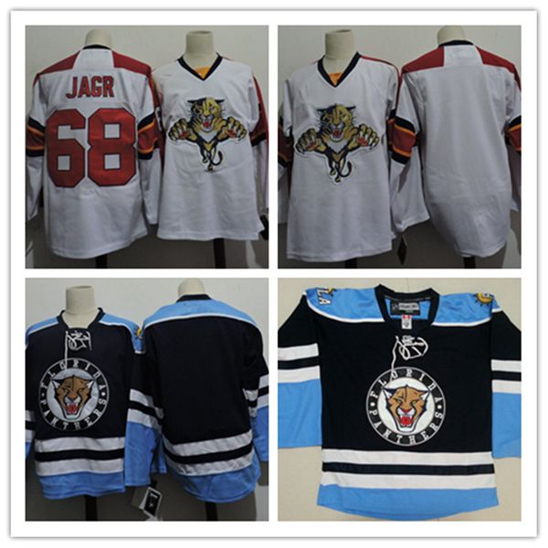 

Men 68 jaromir jagr florida panther team jer ey titched blank florida panther hockey jer ey 3xl