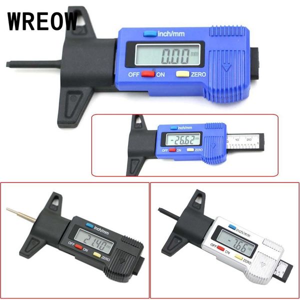 

outdoor mini portable digital depth gauge caliper tread depth gauge lcd tyre tread handheld for car tire q1