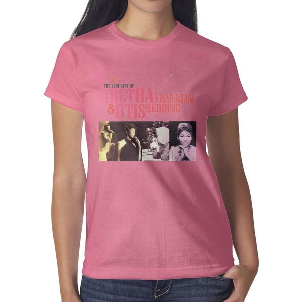 

aretha-franklin music queen pink womens t shirt,shirts,t shirts,tee shirts printing cool t designer custom casual t shirt, White