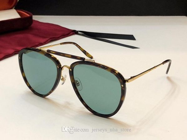 

popular 0672s designer sunglasses pilot summer style 0672 rectangle full oval frame uv protection glasses come with case, White;black