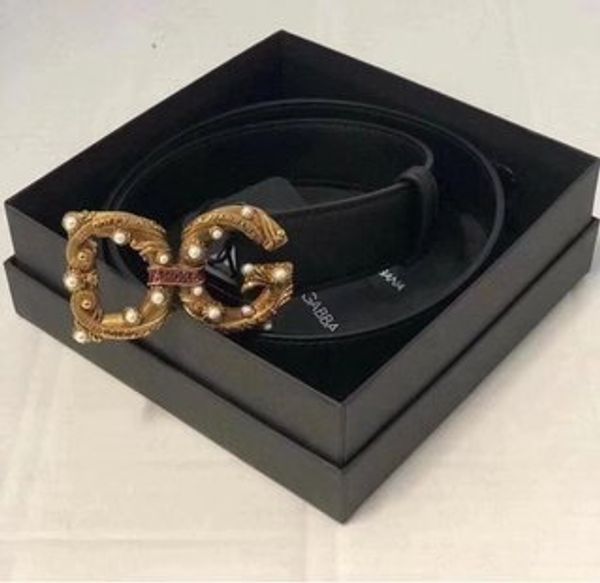 

dolce gabbana (с коробкой) дизайнерские женские ремни новый мужской модный дизайн кожаный качественный ремень кожаный европейский бренд реме, Black;brown