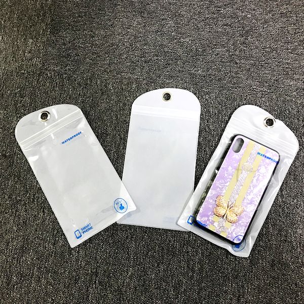 Custodia per telefono impermeabile resistente allo sporco Custodia per Samsung Galaxy S10 S9 Plus Cover Custodia in PVC per Huawei mate 20 P30 lite pro