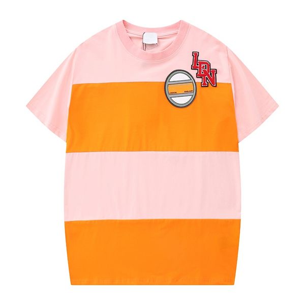 

2020 верхней мужской дизайнер t рубашка лето свободного покроя мужские свободные футболки письма печать шею с коротким рукавом хлопок смесь, White;black