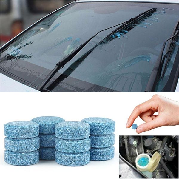 

20pcs car wiper blade water concentrated effervescent tablet super concentrated solid wiper window clean