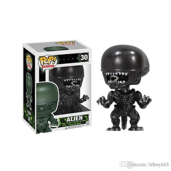 

kawaii kawaii funko pop movies alien vinyl action figure with box #30 popular collectible doll toy good quality