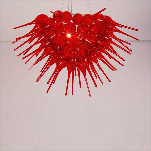 

traditional lamps india long colored crystal chandelier modern led 100% chihuly style murano art glass chandeliers lightings