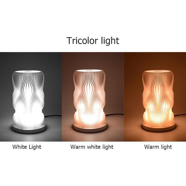 

creative led night light 10 grades 3 colors 3d usb bedroom home l decoration usb interface charging long service life